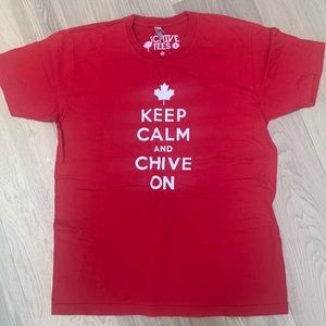3/$25 Keep Calm & Chive On Tee